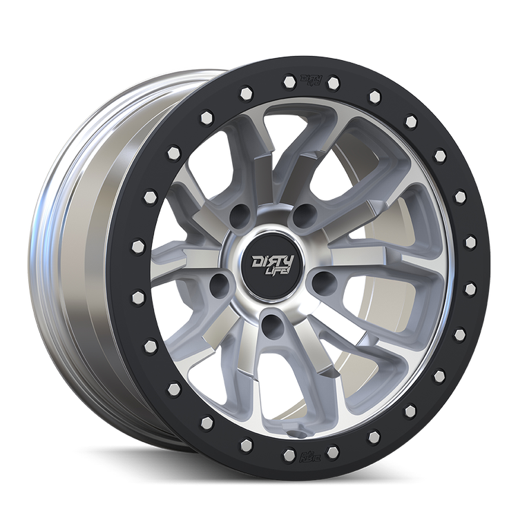 Dirty Life 9303 DT-1 17x9 / 6x139.7 BP / -12mm Offset / 106mm Hub Machined Wheel