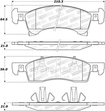 Load image into Gallery viewer, StopTech Premium Ceramic Brake Pads - 308.09340