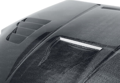 Seibon VT-style carbon fiber hood for 2003-2006 Nissan 350Z - HD0205NS350-VT