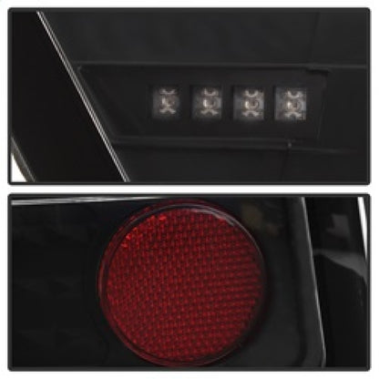 Spyder Dodge Magnum 05-08 LED Tail Lights Black ALT-YD-DMAG05-LED-BK SPYDER