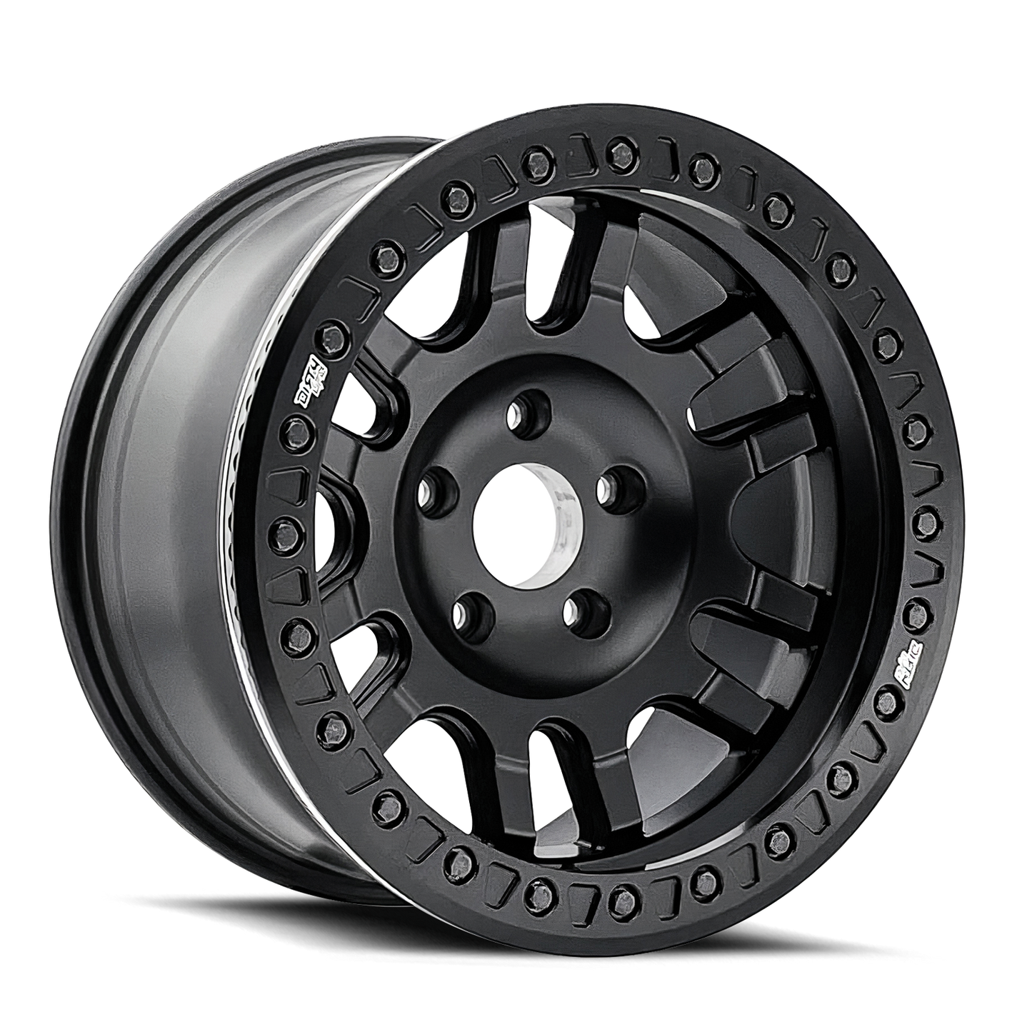 Dirty Life 9314 Canyon Race 20x10 / 8x165.1 BP / -44mm Offset / 130.8mm Hub Matte Black Wheel