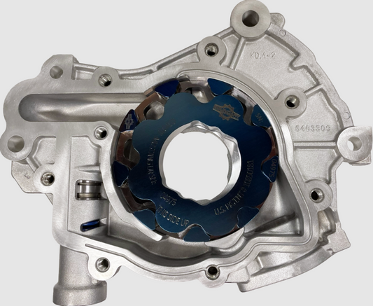 Boundary Dual Rotor Oil Pump Assembly with Billet Back Plate for 2024+ Coyote - CM-S3-R3