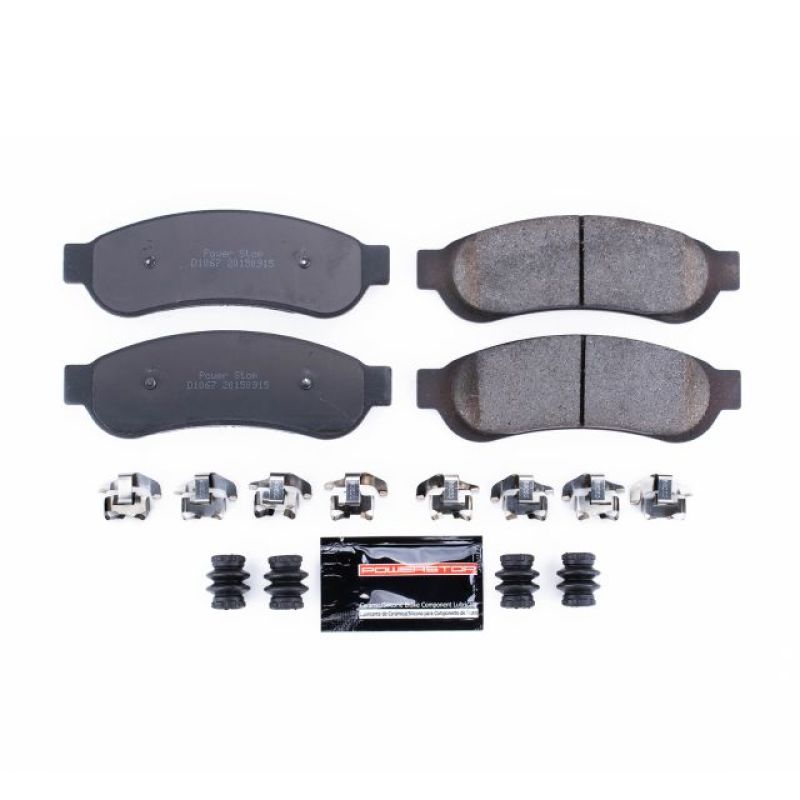 Power Stop 07-10 Ford F-250 Super Duty Rear Z23 Evolution Sport Brake Pads w/Hardware PowerStop