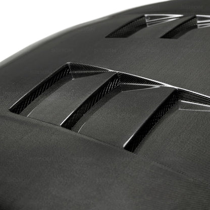 Seibon TS-style carbon fiber hood for 1993-1998 Toyota Supra - HD9398TYSUP-TS Seibon
