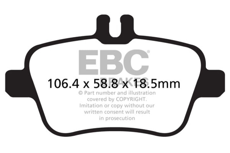 EBC GreenStuff Rear Brake Pads - DP22157 EBC