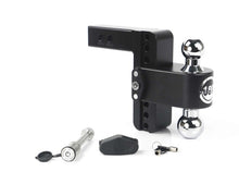 Load image into Gallery viewer, Weigh Safe 180 Hitch 6in Drop Hitch &amp; 2in Shank (10K/12.5K GTWR) w/WS05 - Black Cerakote