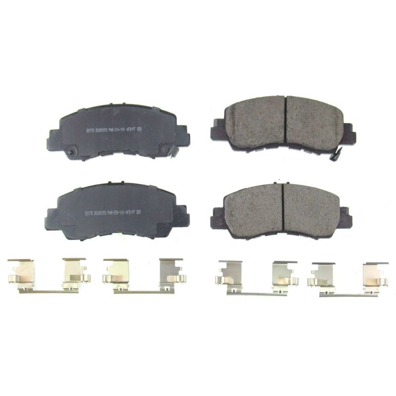 Power Stop 2019 Mitsubishi Eclipse Cross Front Z17 Evolution Ceramic Brake Pads w/Hardware PowerStop