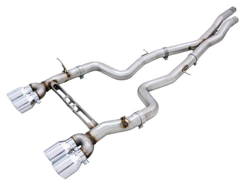 AWE Tuning BMW F8X M3/M4 Track Edition Catback Exhaust - Diamond Black Tips AWE Tuning