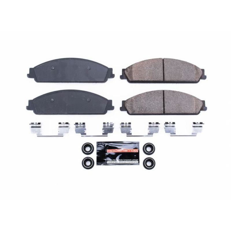 Power Stop 05-07 Ford Five Hundred Front Z23 Evolution Sport Brake Pads w/Hardware PowerStop