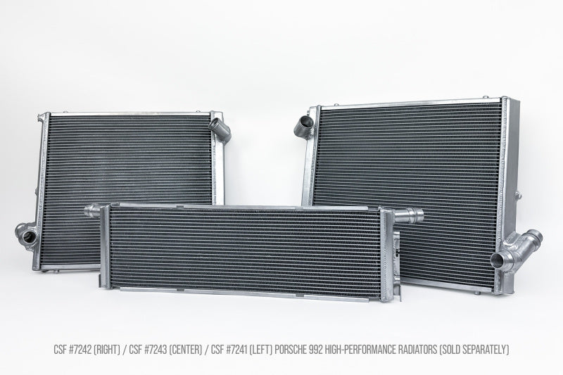 CSF 2019+ 992.1/992.2 Porsche 911(3.0LT Base/T/S/4/4S/GTS/4 GTS) High Performance Aluminum Radiator