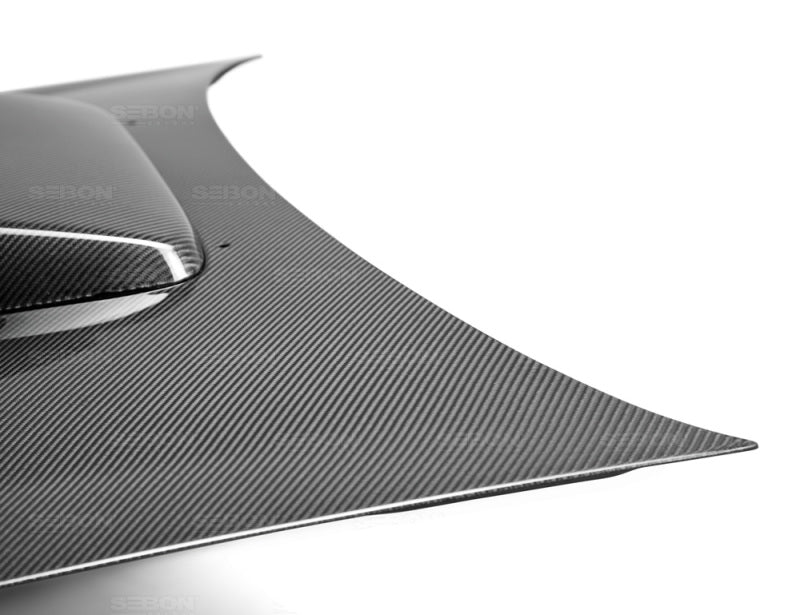 SeibonOEM-style carbon fiber hood for 2006-2007 Subaru Impreza/WRX/STi - HD0607SBIMP-OE