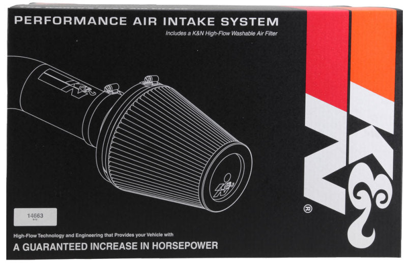 K&N 63 Series AirCharger Performance Intake 15-19 Ford F150 5.0L V8 F/I K&N Engineering