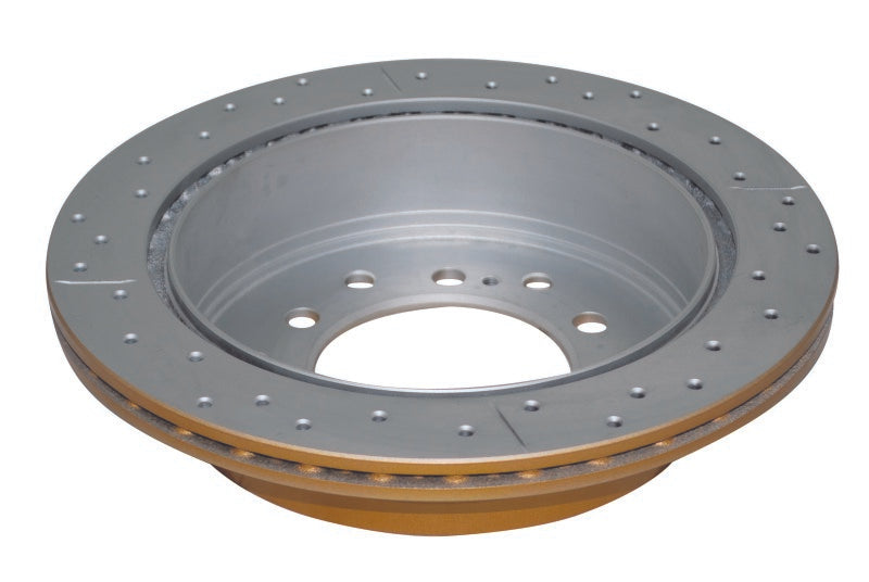 DBA 03-09 Lexus GX470 Rear Drilled & Slotted Street Series Rotor