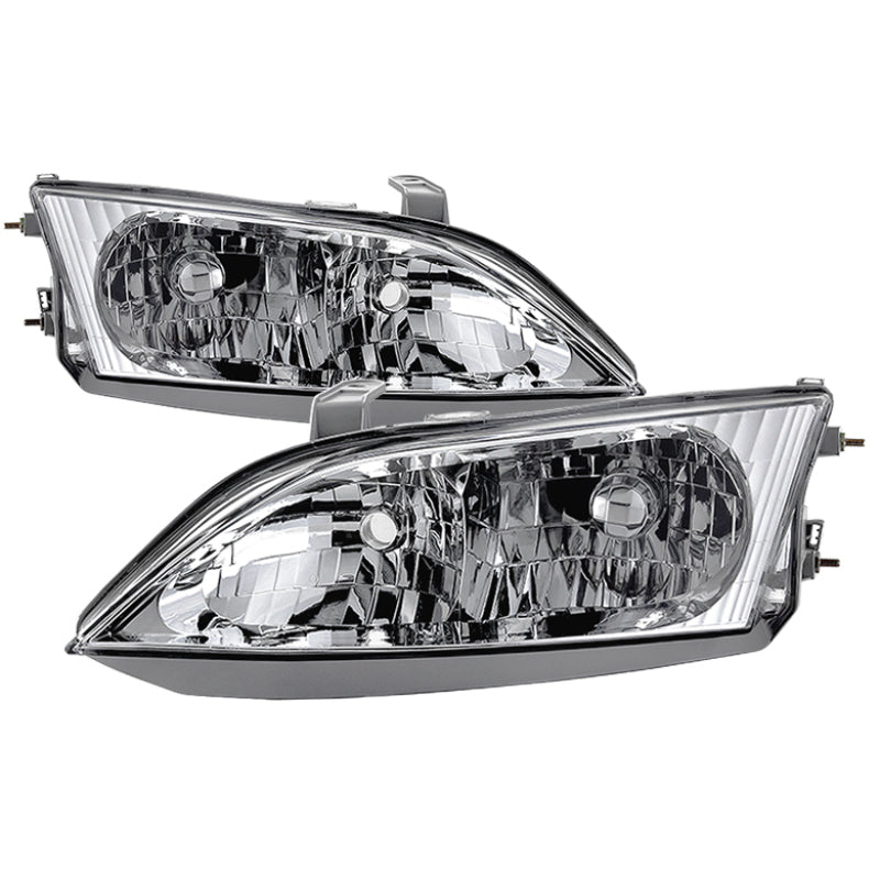 xTune Lexus ES300 1997-2001 Halogen Models Only OEM Style Headlights - Chrome140 HD-JH-LES30097-OE SPYDER