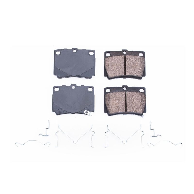 Power Stop 97-04 Mitsubishi Montero Sport Rear Z17 Evolution Ceramic Brake Pads w/Hardware PowerStop