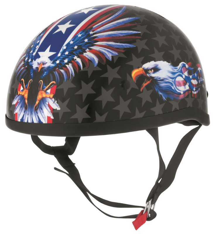 Bikers Choice Skid Lids Flame Eagle Original Helmet - Large - 646989