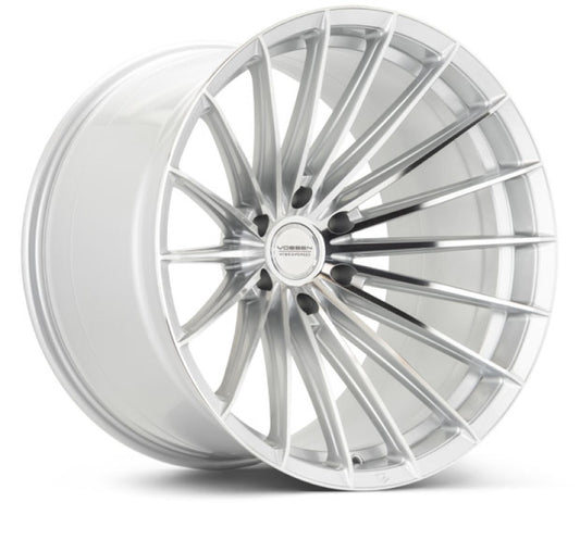 Vossen HFX-4 18x9 - 6x139.7 - ET0 - Super Deep - 106.1 - Silver Polished Wheel