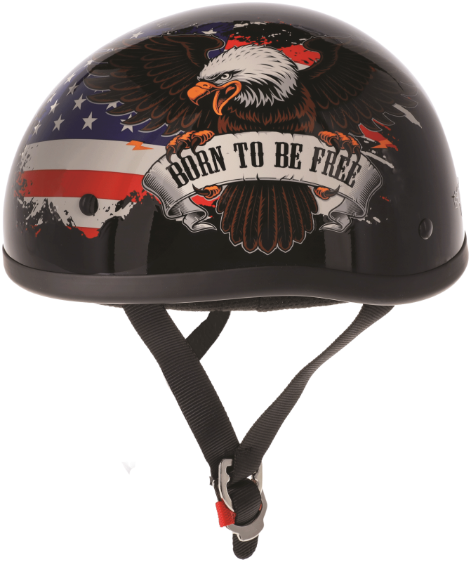 Bikers Choice Skid Lids Freedom Eagle Original Helmet - Small - 649531