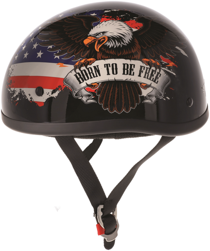Bikers Choice Skid Lids Freedom Eagle Original Helmet - Small - 649531
