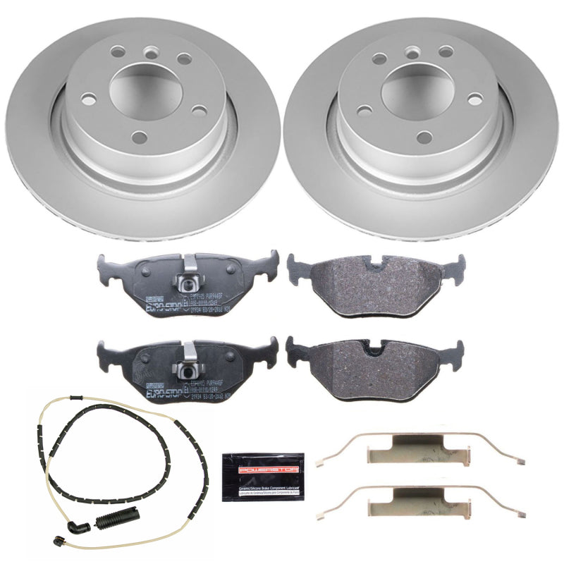 Power Stop 03-08 BMW Z4 Rear Euro-Stop Brake Kit PowerStop