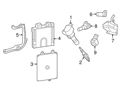 OEM Honda Spark Plug DILZKR7B11GS Honda (12290-R41-L01) Set of 4