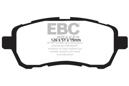 EBC GreenStuff Front Brake Pads - DP22003 EBC