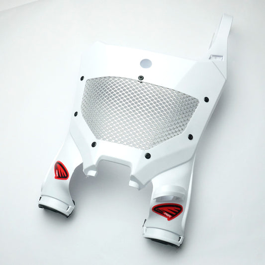 Cycra 2022-2025 Honda CRF250R/RX/ 2021-2025 CRF450F/RX Vented Stadium Plate - White - 1CYC-1213-30-VT