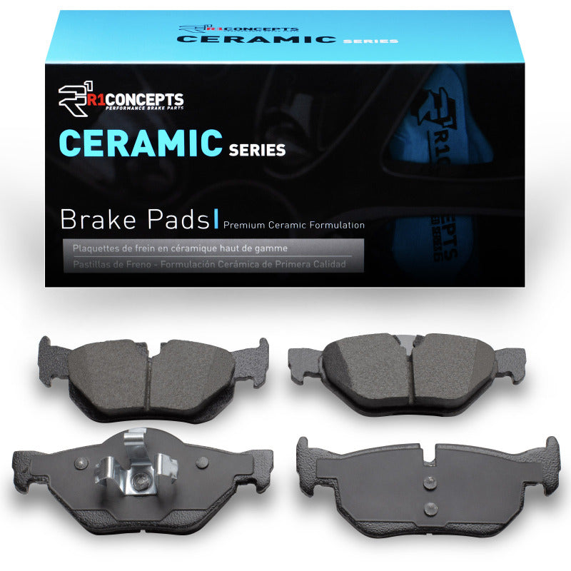 R1 Rear Ceramic Brake Pads 2006-2015 BMW 325I (USA/Canada)/128I & More - 2310-1267-00