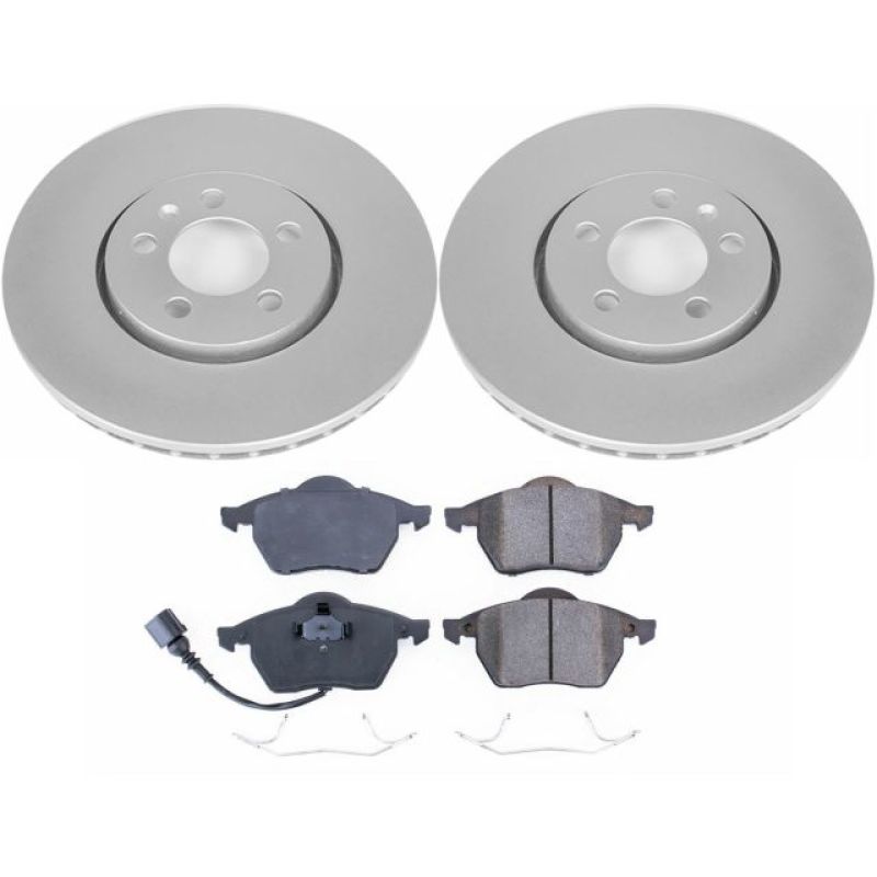 Power Stop 99-10 Volkswagen Beetle Front Z23 Evolution Sport Coated Brake Kit PowerStop