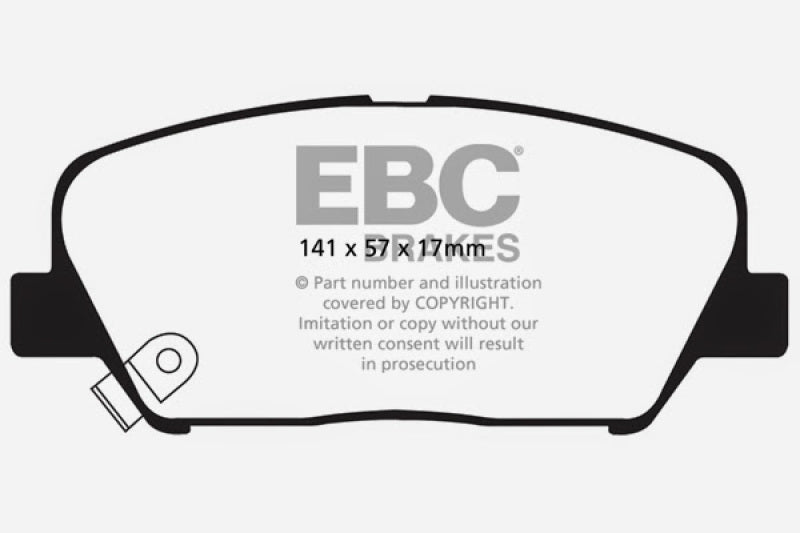 EBC GreenStuff Front Brake Pads - DP21856