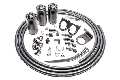 Radium Engineering Triple Catch Can Kit Nissan R35 GT-R Fluid Lock Radium Engineering