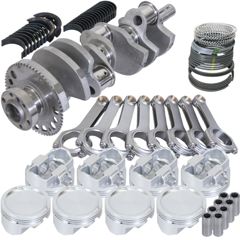Eagle Chevy LS3 4.000in Crank 58 Tth Reluctor 6.125in H-Beam -29cc 4.070in Pistons Rotating Assembly