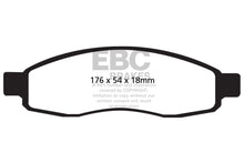 Load image into Gallery viewer, EBC YellowStuff Front Brake Pads - DP41698R