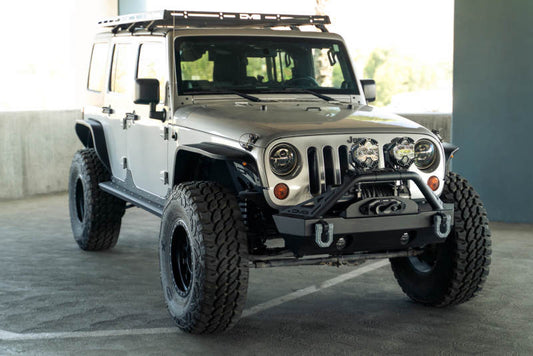 DV8 Offroad 07-18 Jeep Wrangler JK Slim Fender Flares FDJK-07