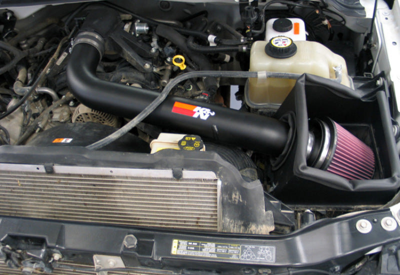 K&N 07-08 Ford F250 SD V8-5.4L Black High Flow Performance Kit K&N Engineering