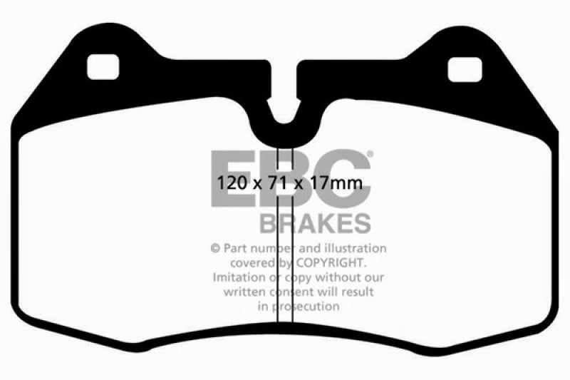 EBC GreenStuff Front Brake Pads - DP21032 EBC