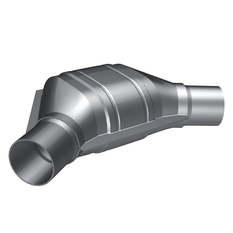 MagnaFlow Conv Univ 2.00inch Angled In / Out Magnaflow