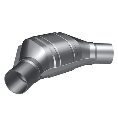 MagnaFlow Conv Univ 2.00inch Angled In / Out Magnaflow