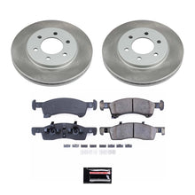 Load image into Gallery viewer, Power Stop 03-06 Lincoln Navigator Front Semi-Coated Rotor Kit