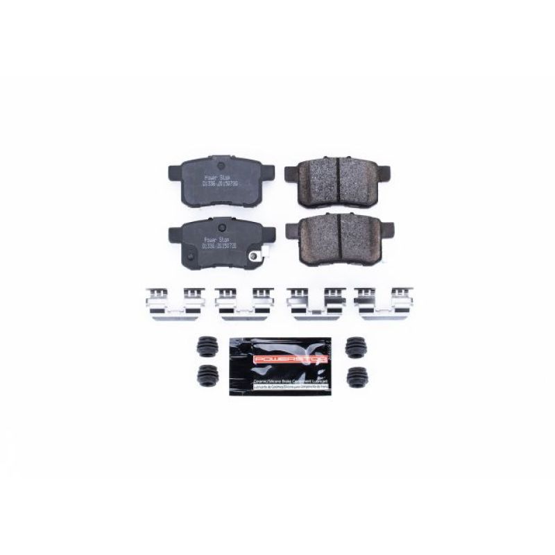 Power Stop 09-10 Acura TSX Rear Z23 Evolution Sport Brake Pads w/Hardware PowerStop