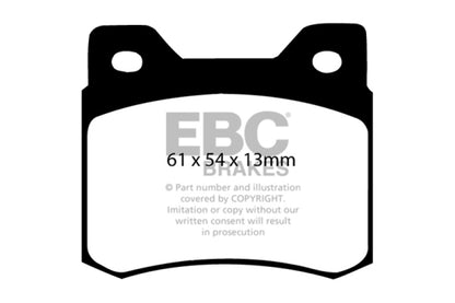 EBC RedStuff Rear Brake Pads - DP3464C EBC