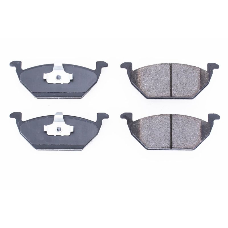 Power Stop 1998 Volkswagen Beetle Front Z16 Evolution Ceramic Brake Pads PowerStop