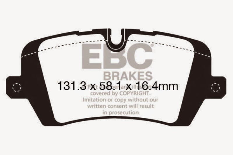 EBC Ultimax2 Rear Brake Pads - UD1692