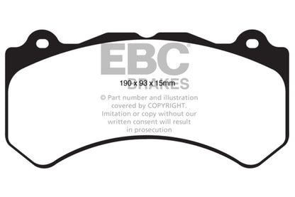 EBC Extra Duty Front Brake Pads - ED91853 EBC