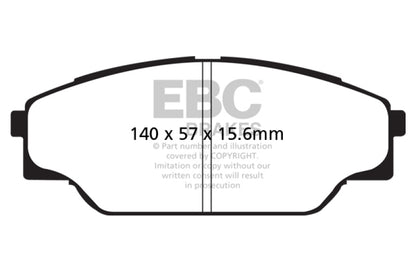 EBC GreenStuff Front Brake Pads - DP61713 EBC