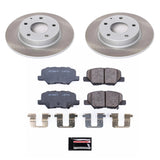 Power Stop 14-16 Mazda 3 Rear Semi-Coated Rotor Kit