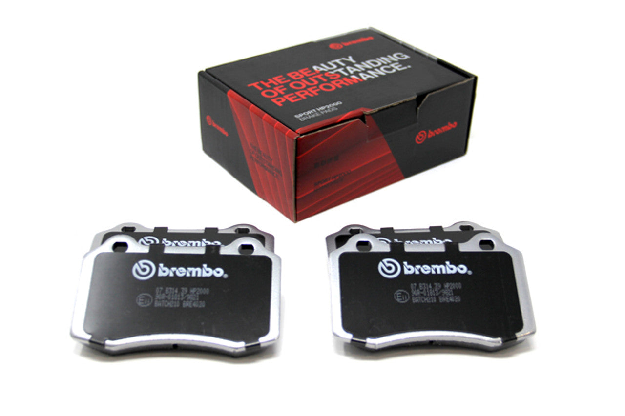 Brembo 2011 Mercedes-Benz SLK250 HP2 Pads - Front 07.D435.08
