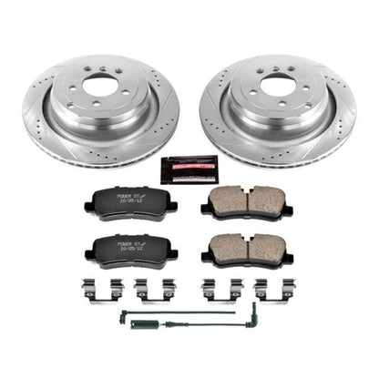 Power Stop 06-12 Land Rover Range Rover Rear Z23 Evolution Sport Brake Kit PowerStop