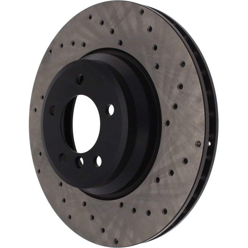 StopTech 07-13 BMW 3 Series Cryo Drilled Sport Left Front Rotor Stoptech
