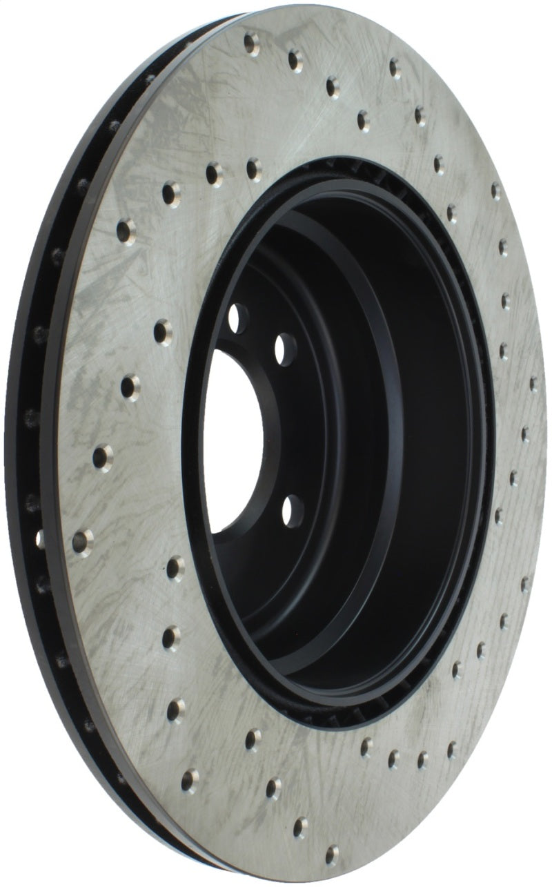 StopTech Sport Cross Drilled Brake Rotor - Front Left Stoptech